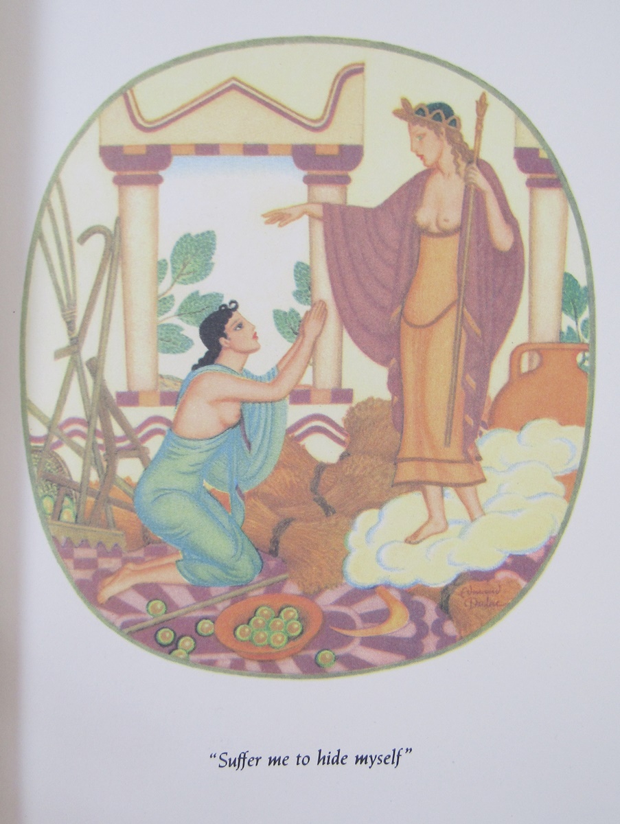 Dulac, Edmund (ills) "Sinbad der Seefahrer - Die Geschichte der Prinzessin von Deryabar" Muller & - Image 30 of 41