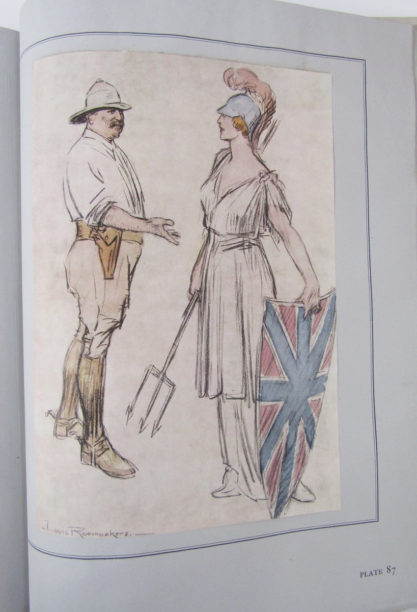 Raemaekers, Louis "La Guerre Dessin executes entre le mois d'Aout 1914 et la fin de 1915" chez - Image 21 of 41