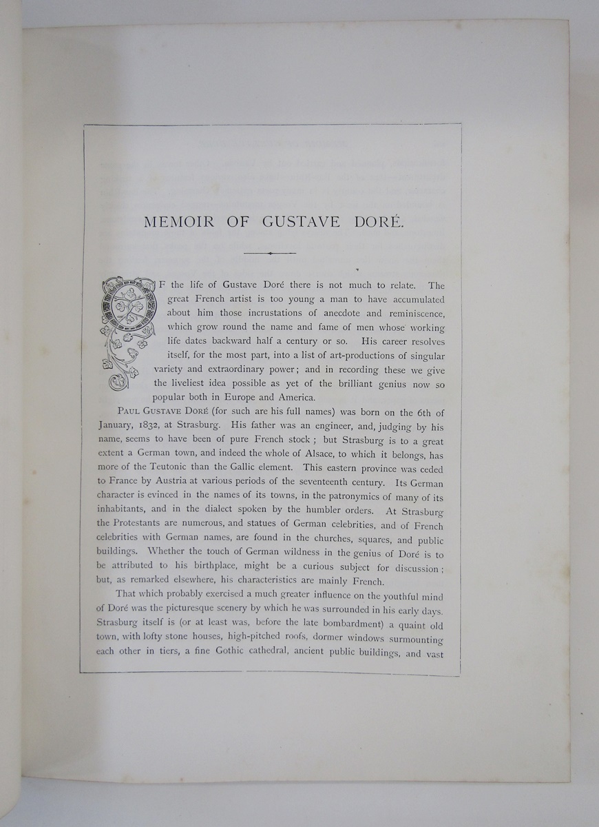Dore, Gustav (ills.) "The Dore Gallery" with critical essays by Edmund Ollier Cassell & Company - Image 5 of 25