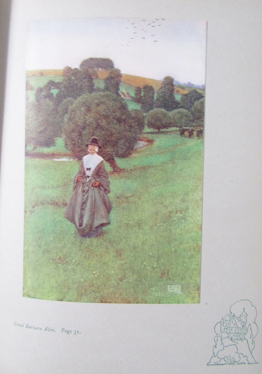 Harrison, Florence (ills.) "Tennyson's Guinevere and Other Poems", Blackie & Son, 1912, col plates - Image 39 of 54
