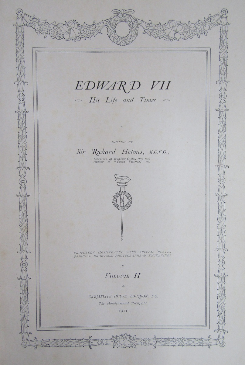 Burke (H. Farnham, compiler). A Historical Record of the Coronation of... King Edward VII and - Image 28 of 33