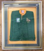 South Africa rugby interest; collection of rugby related collectables, to include South Africa RWC