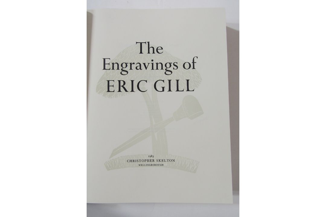 Gill, Eric (ills) "The Engravings of Eric Gill" Christopher Skelton, Wellingborough 1983, col and - Image 2 of 19