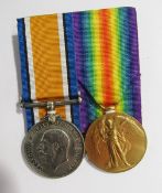 WWI Victory Medal and War Medal named to 