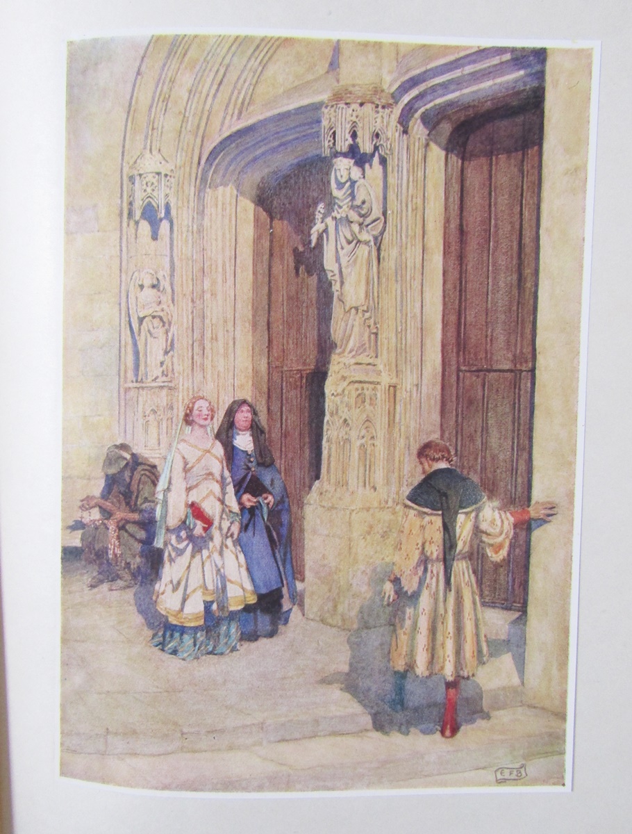 Harrison, Florence (ills.) "Tennyson's Guinevere and Other Poems", Blackie & Son, 1912, col plates - Image 28 of 54