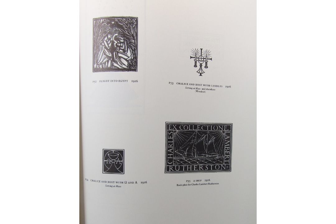 Gill, Eric (ills) "The Engravings of Eric Gill" Christopher Skelton, Wellingborough 1983, col and - Image 11 of 19