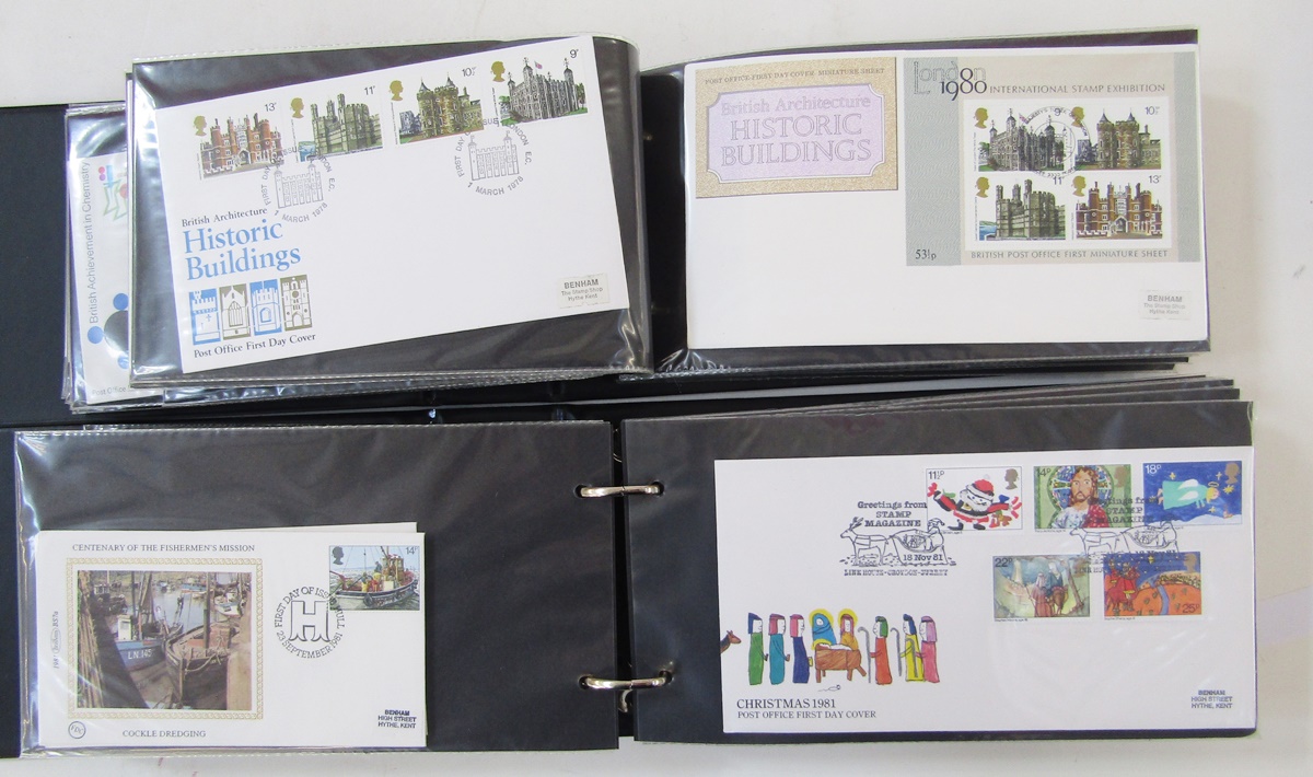 GB stamps: Large box of QEII Royal Mail and Benham purposed first day and other covers in 4 - Image 3 of 5