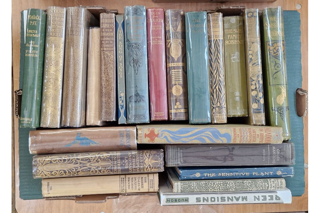Quantity of illustrated books to include:- Heath Robinson, W "Peacock Pie", Constable & Co 1920, 2nd - Image 2 of 2