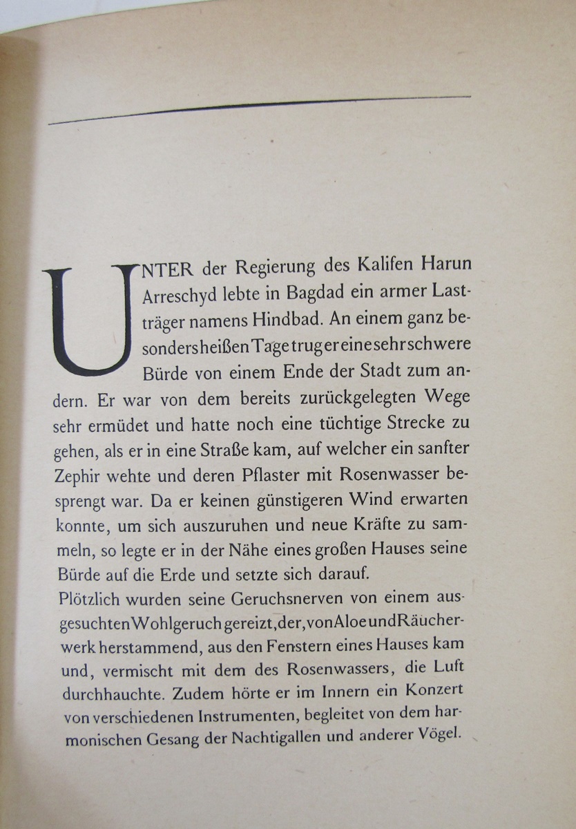 Dulac, Edmund (ills) "Sinbad der Seefahrer - Die Geschichte der Prinzessin von Deryabar" Muller & - Image 6 of 41