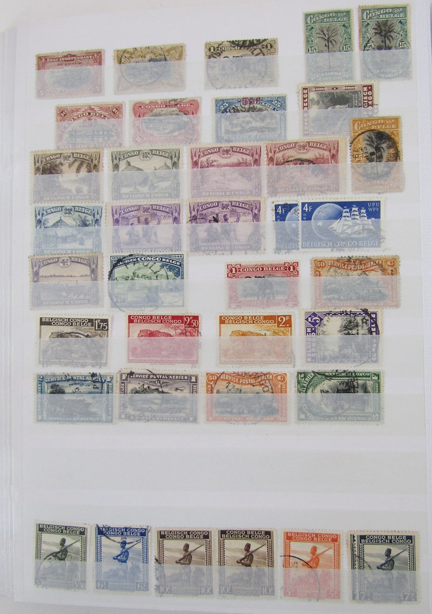 France - Colonial stamps: Mint and used accumulation of various French colonies in large 30 page/ - Image 17 of 18