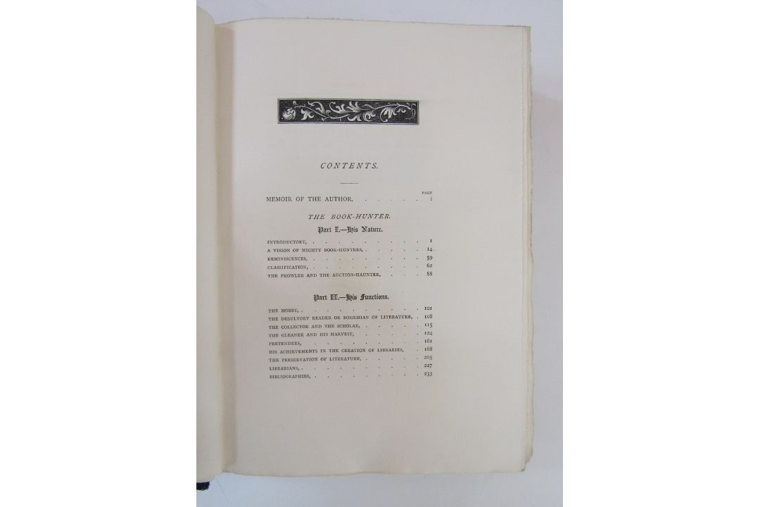 Roberts W. " The Book-Hunter in London" Elliot Stock 1895, ills, decorative endpapers, pictorial - Image 12 of 25