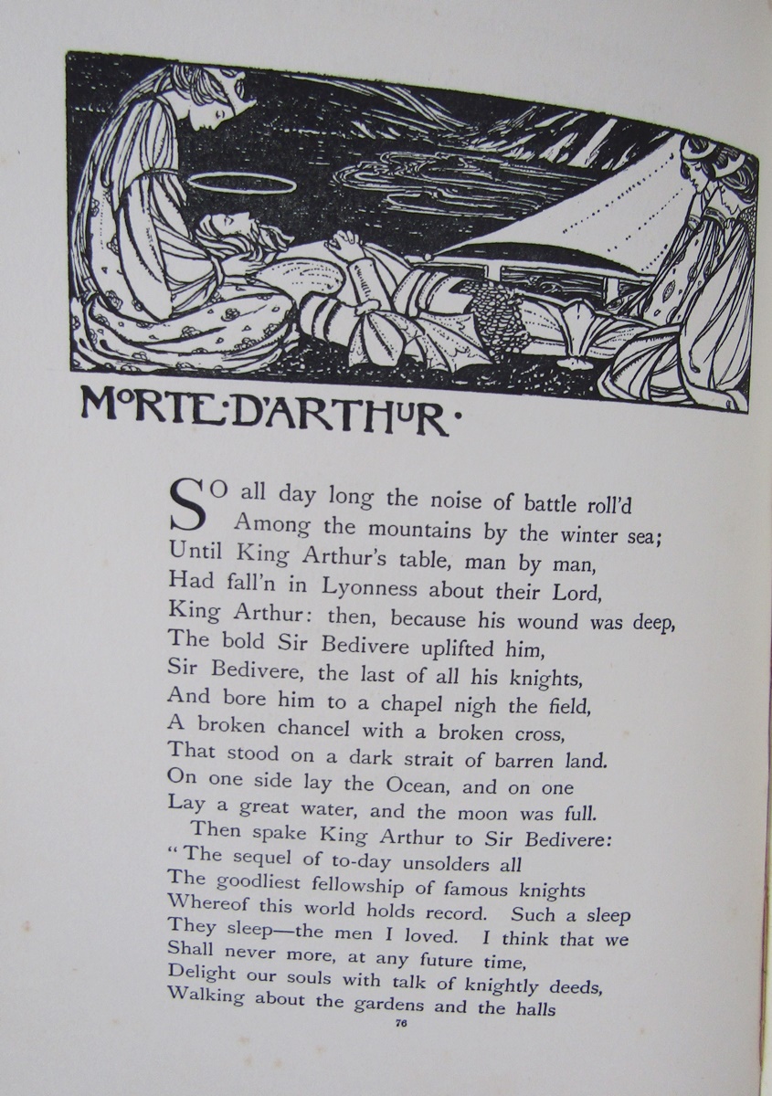 Harrison, Florence (ills.) "Tennyson's Guinevere and Other Poems", Blackie & Son, 1912, col plates - Image 54 of 54