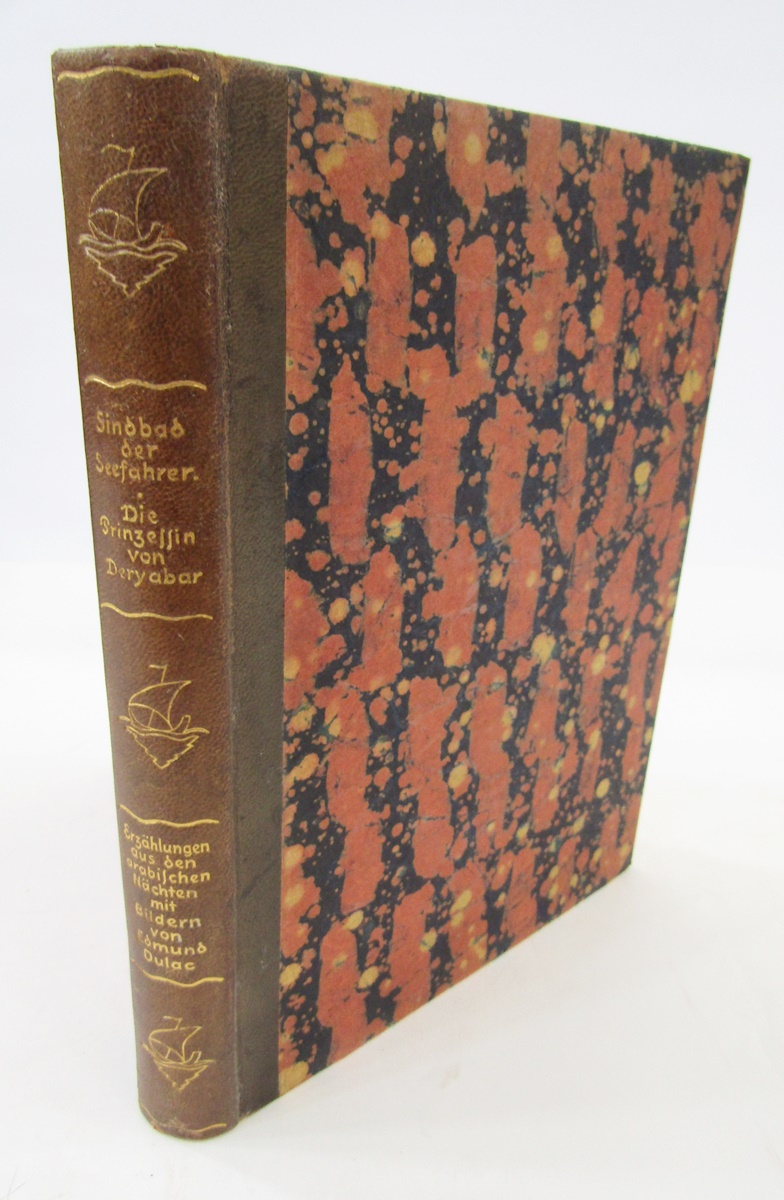 Dulac, Edmund (ills) "Sinbad der Seefahrer - Die Geschichte der Prinzessin von Deryabar" Muller & - Image 2 of 41