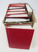 Stamps of Australia: Large box of 9 albums of mint and used issues from 2000-2015. Mainly