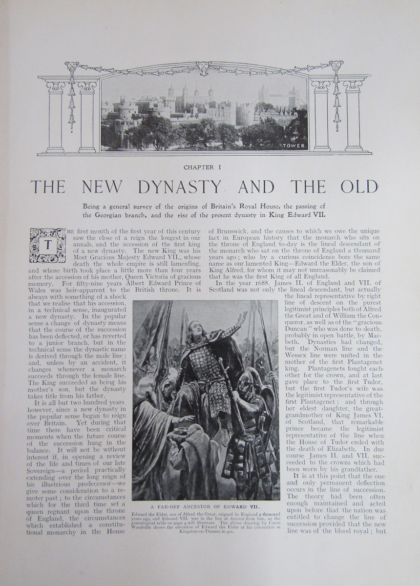 Burke (H. Farnham, compiler). A Historical Record of the Coronation of... King Edward VII and - Image 25 of 33