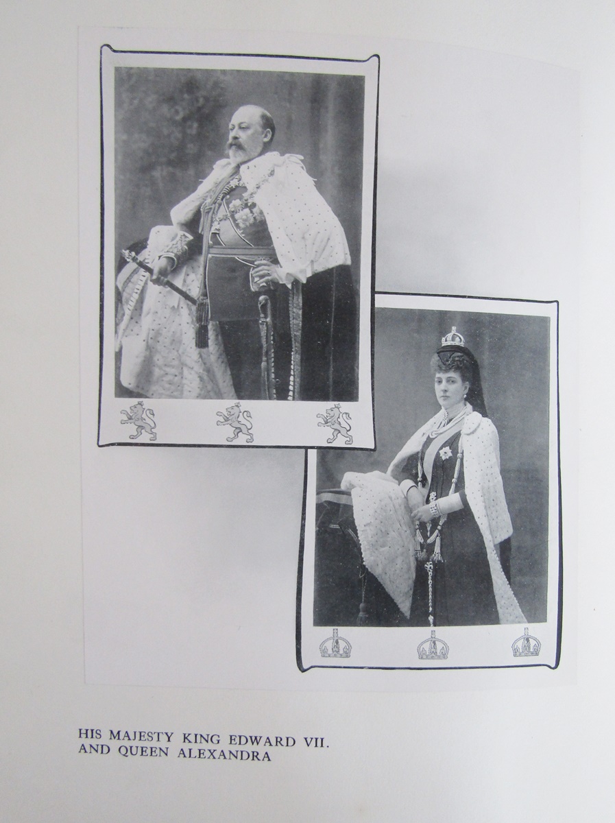 Burke (H. Farnham, compiler). A Historical Record of the Coronation of... King Edward VII and - Image 13 of 33