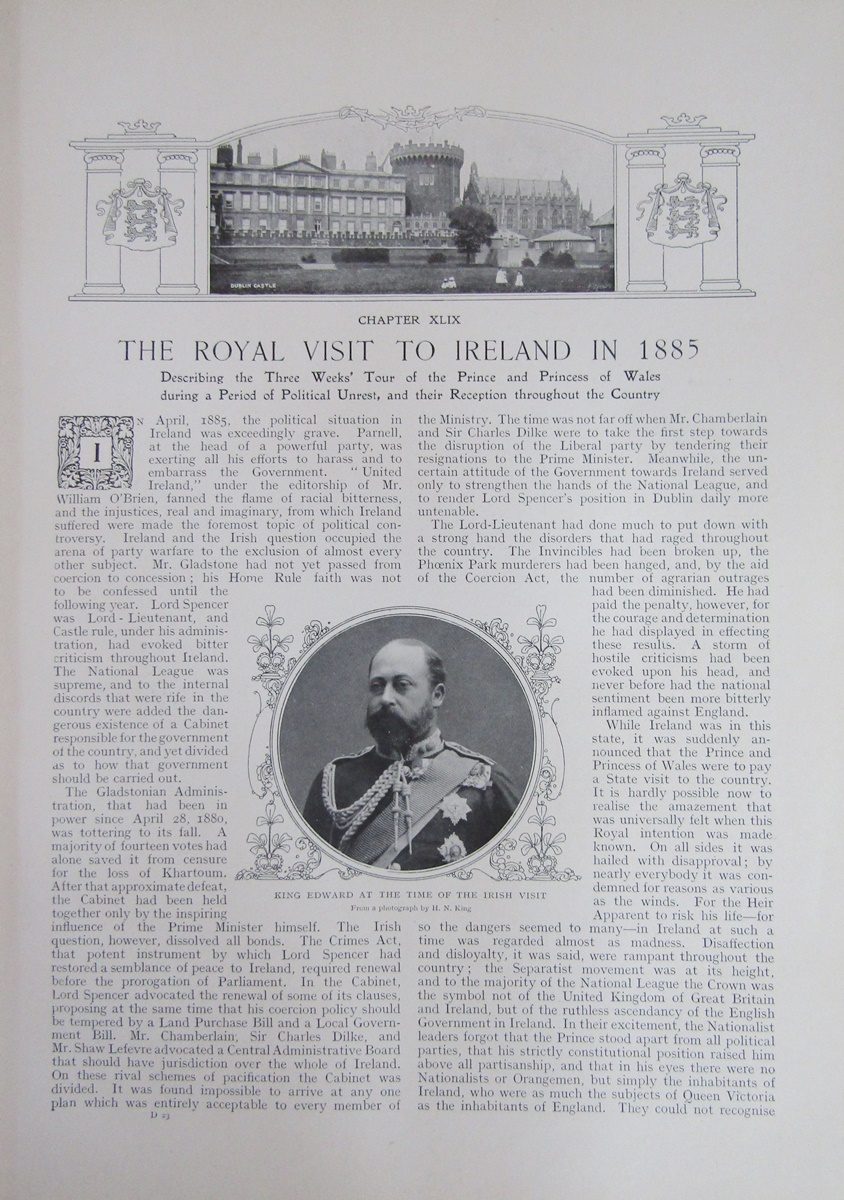 Burke (H. Farnham, compiler). A Historical Record of the Coronation of... King Edward VII and - Image 30 of 33