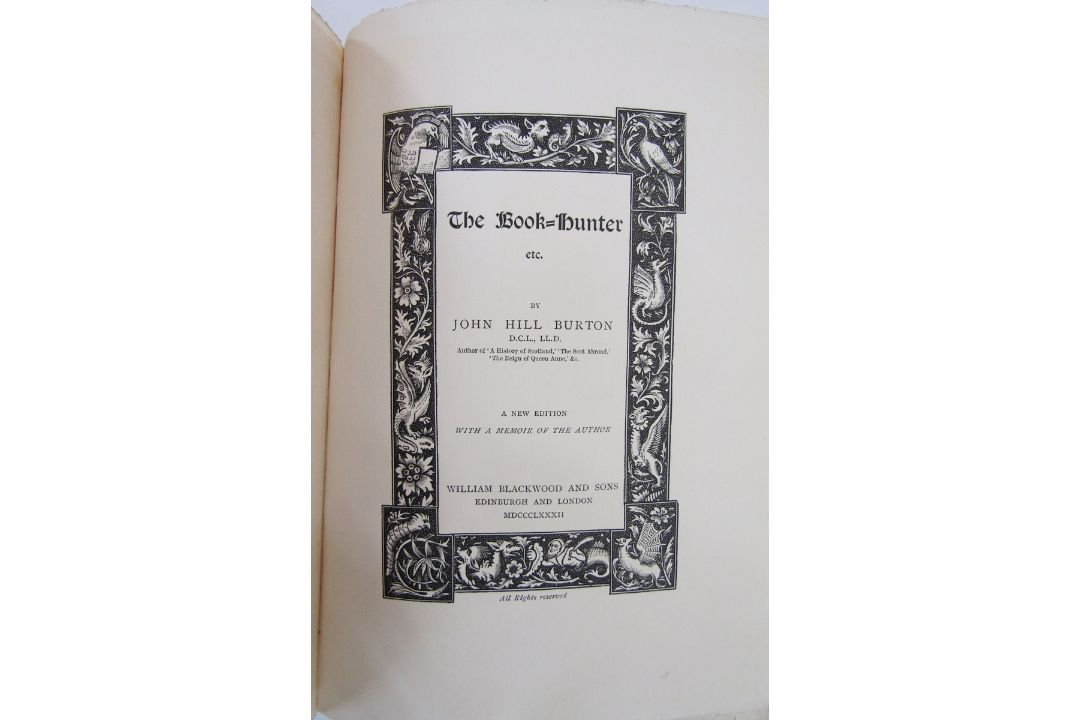 Roberts W. " The Book-Hunter in London" Elliot Stock 1895, ills, decorative endpapers, pictorial - Image 8 of 25