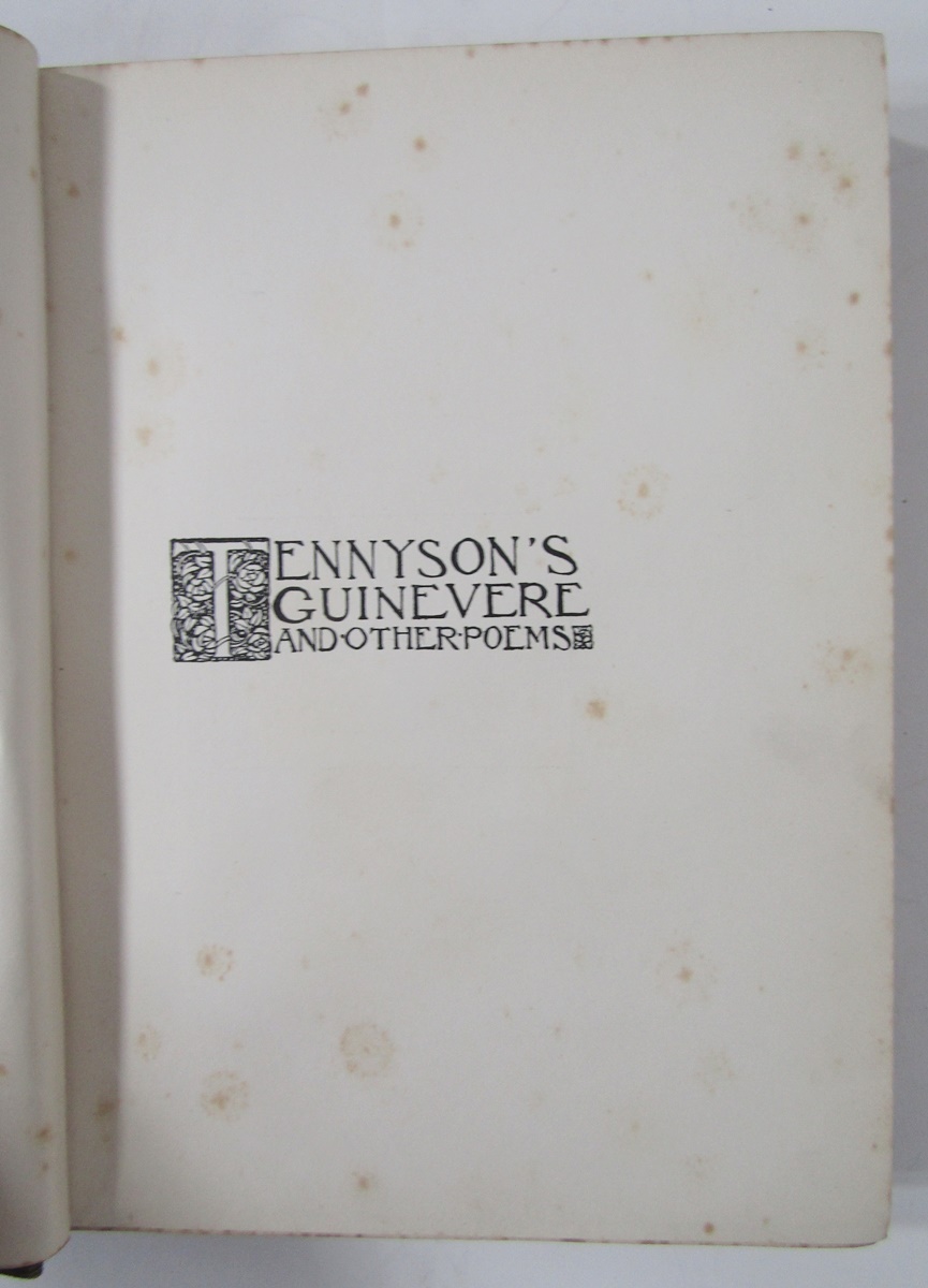 Harrison, Florence (ills.) "Tennyson's Guinevere and Other Poems", Blackie & Son, 1912, col plates - Image 45 of 54