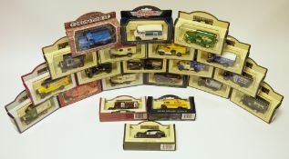 Lledo Days Gone die cast model vehicles, to include 1926 Bull Nose Morris van 50014, 1928