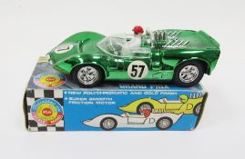 Telsalda (Hong Kong) Model JOO86 Grand Prix ZEE No.2067 Chaparral 57 plastic racing car boxed