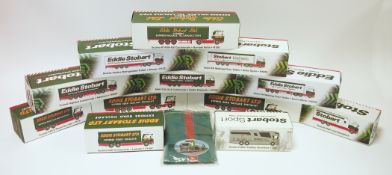 Atlas Editions Eddie Stobart die cast metal lorries, 1:76 scale, to include ERD EC14 Olympic &