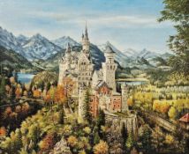 C. Lusty (20th century) Oil on canvas 