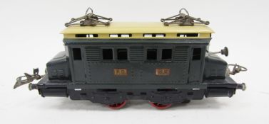 French Hornby 20 volt AC electric model PO loco, marked P.O E1.31