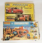 Revell Ferrari Set boxed Ferrari F50 Coupe & Ferrari F-310B together with a Matchbox PS-1