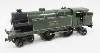 Hornby 4-4-2 electric loco Southern, no.2091, green livery