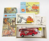 Two Corgi Major Toys diecast models to include No.1127 Simon Snorkel Fire Engine together with No.