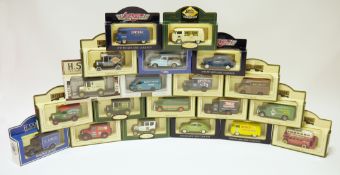 One box of Lledo Days Gone die-cast model vehicles and others similar, boxed, including: H.