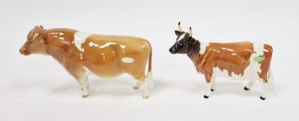 Beswick Ayrshire bull, CH Whitehill Mandate, 19cm long, other Beswick cows, CH Sabrinas Sir Richmond