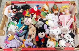 Disney beanies - collection of 26 Walt Disney World and Disney USA and UK stores bean bag toys