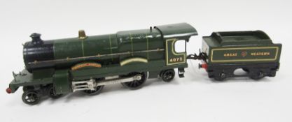 Hornby 4-4-2 electric ‘Caerphilly Castle’, 4073 and tender, Great Western green livery
