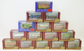 One box of Exclusive First Editions die-cast 1:76 scale-model vehicles, boxed, including: