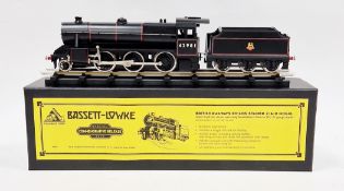 Boxed Bassett-Lowke 0 gauge spirit fire live steam British Railways ex-LMS stanier 2-6-0 Mogul