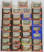 One box of Exclusive First Editions die-cast 1:76 scale model vehicles, boxed, including: De Luxe