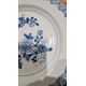 Pair Chinese Imari-style porcelain plates, each with deer to centre, blue and red panelled floral - Image 8 of 13