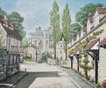 C. Lusty (20th century) Oil on board 