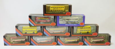 One box of Exclusive First Editions die-cast 1:76 scale model vehicles, boxed, including: limited