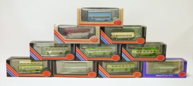 One box of Exclusive First Editions die-cast 1:76 sale model vehicles, boxed, including Commercials,