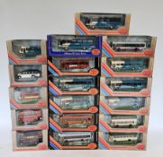 Quantity of EFE (Exclusive First Editions) diecast model buses and coaches including Wright Volvo