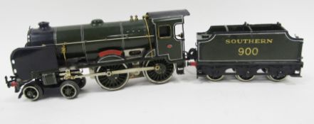 Hornby 4-4-0 electric loco ‘Eton’ and tender Southern no.900