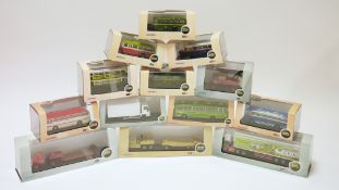 Cased 'Oxford' diecast vehicles including Oxford Omnibus, Oxford Haulage, Oxford Commercial and