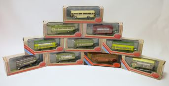 EFE (Exclusive First Editions) die cast model buses, to include Alexander Y Type Eastern Scottish