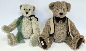 Two large Dean's Rag Book teddy bears including limited edition Dean's Elite Stephenson no. 47/500