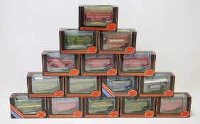 A box of Exclusive First Editions die-cast 1:76 scale models, boxed, including: including: De-