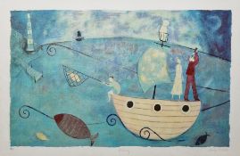 Paula McArdle (contemporary) Serigraph on paper 