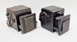 Early 20th century Thornton Packard special Ruby flex plate camera, with Taylor Hobson Cooke